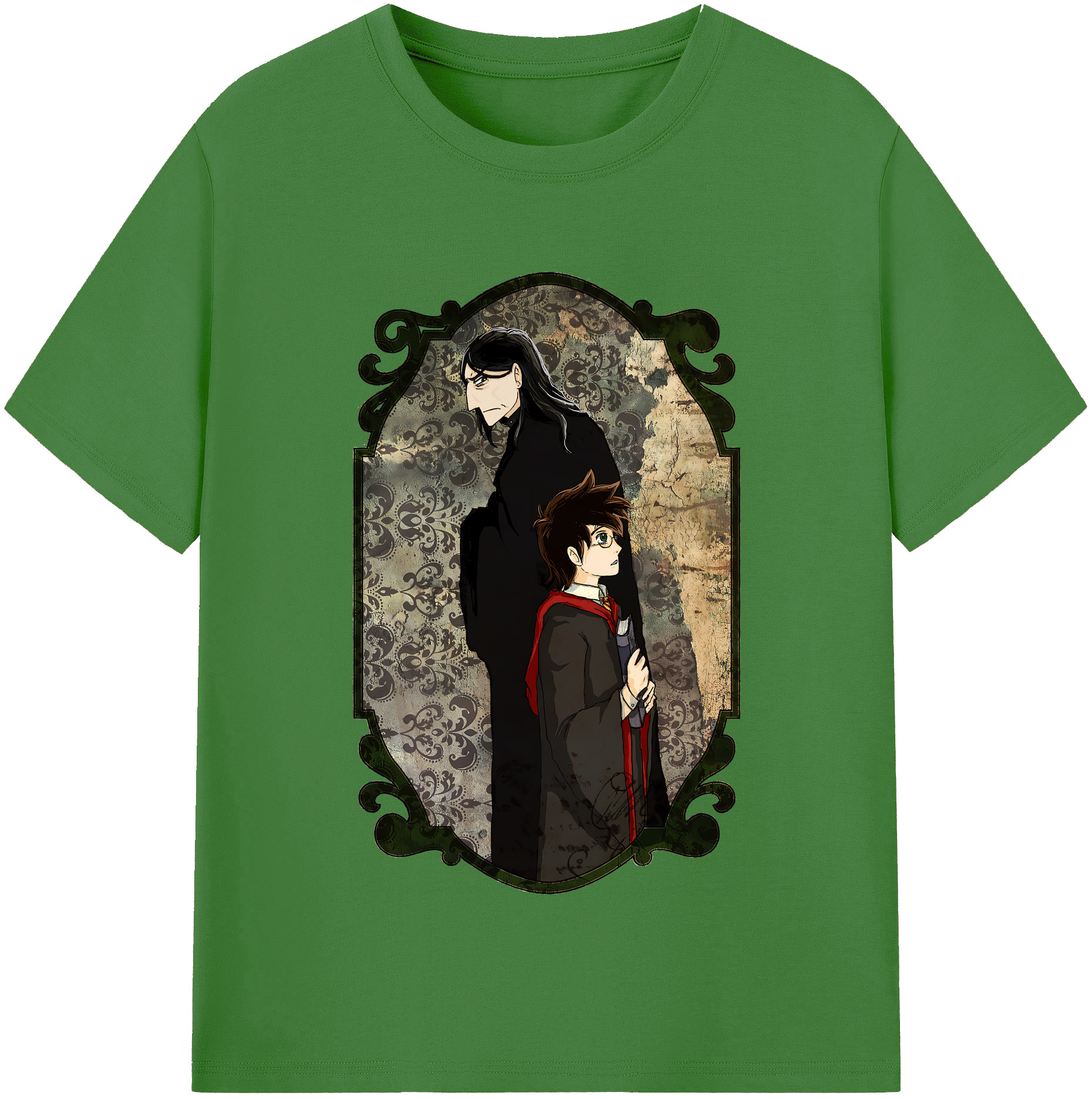 （画像用） Harry Potter ハリー・ポッターシリーズ レディースカジュアルプリントTシャツ（綿100％）
